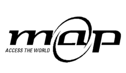 MAP ACCESS THE WORLD trademark