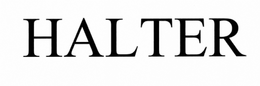 HALTER trademark