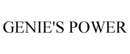 GENIE'S POWER trademark