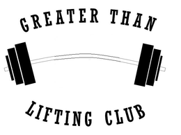 GREATER THAN LIFTING CLUB trademark