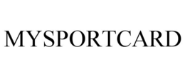 MYSPORTCARD trademark