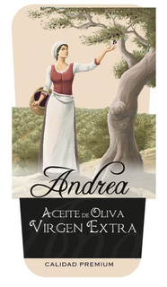 ANDREA ACEITE DE OLIVA VIRGEN EXTRA CALIDAD PREMIUM trademark