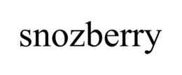 SNOZBERRY trademark