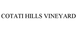 COTATI HILLS VINEYARD trademark
