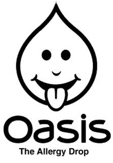 OASIS THE ALLERGY DROP trademark