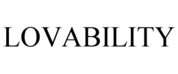 LOVABILITY trademark