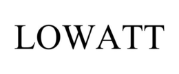 LOWATT trademark