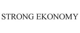 STRONG EKONOMY trademark