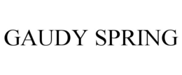 GAUDY SPRING trademark