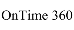 ONTIME 360 trademark