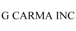 G CARMA INC trademark