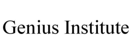 GENIUS INSTITUTE trademark
