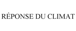 RÉPONSE DU CLIMAT trademark