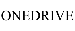 ONEDRIVE trademark