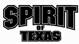 SPIRIT OF TEXAS trademark