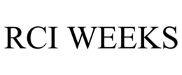 RCI WEEKS trademark
