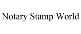 NOTARY STAMP WORLD trademark