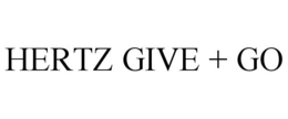 HERTZ GIVE + GO trademark