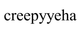 CREEPYYEHA trademark