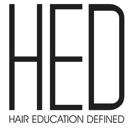 HED HAIR EDUCATION DEFINED trademark
