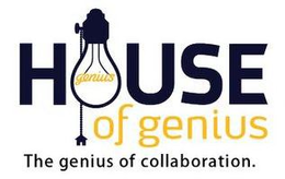 HOUSE OF GENIUS THE GENIUS OF COLLABORATION. trademark