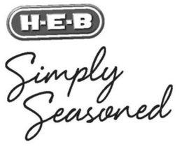 H-E-B SIMPLY SEASONED trademark