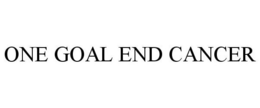 ONE GOAL END CANCER trademark