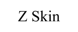 Z SKIN trademark