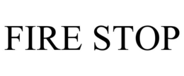 FIRE STOP trademark