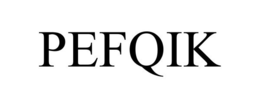PEFQIK trademark