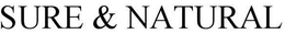 SURE & NATURAL trademark