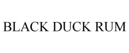 BLACK DUCK RUM trademark