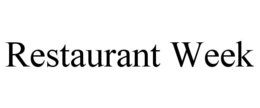 RESTAURANT WEEK trademark