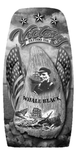VICTORY TATTOO INK LTD WHALE BLACK trademark