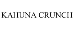 KAHUNA CRUNCH trademark