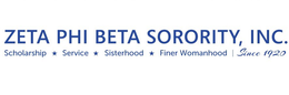 ZETA PHI BETA SORORITY, INC. SCHOLARSHIP SERVICE SISTERHOOD FINER WOMANHOOD SINCE 1920 trademark