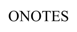 ONOTES trademark