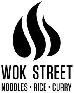 WOK STREET NOODLES ­ RICE ­ CURRY trademark