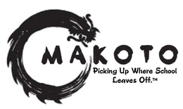 MAKOTO PICKING UP WHERE SCHOOL LEAVES OFF. trademark