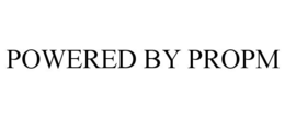 POWERED BY PROPM trademark