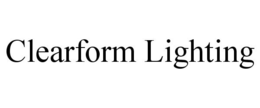 CLEARFORM LIGHTING trademark