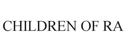 CHILDREN OF RA trademark