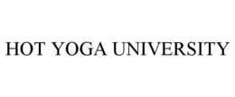 HOT YOGA UNIVERSITY trademark