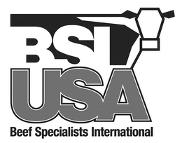 BSI USA BEEF SPECIALISTS INTERNATIONAL trademark