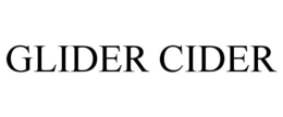 GLIDER CIDER trademark