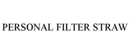 PERSONAL FILTER STRAW trademark