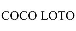 COCO LOTO trademark