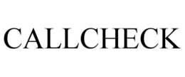 CALLCHECK trademark
