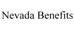 NEVADA BENEFITS trademark