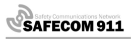 SAFETY COMMUNICATIONS NETWORK SAFECOM 911 trademark